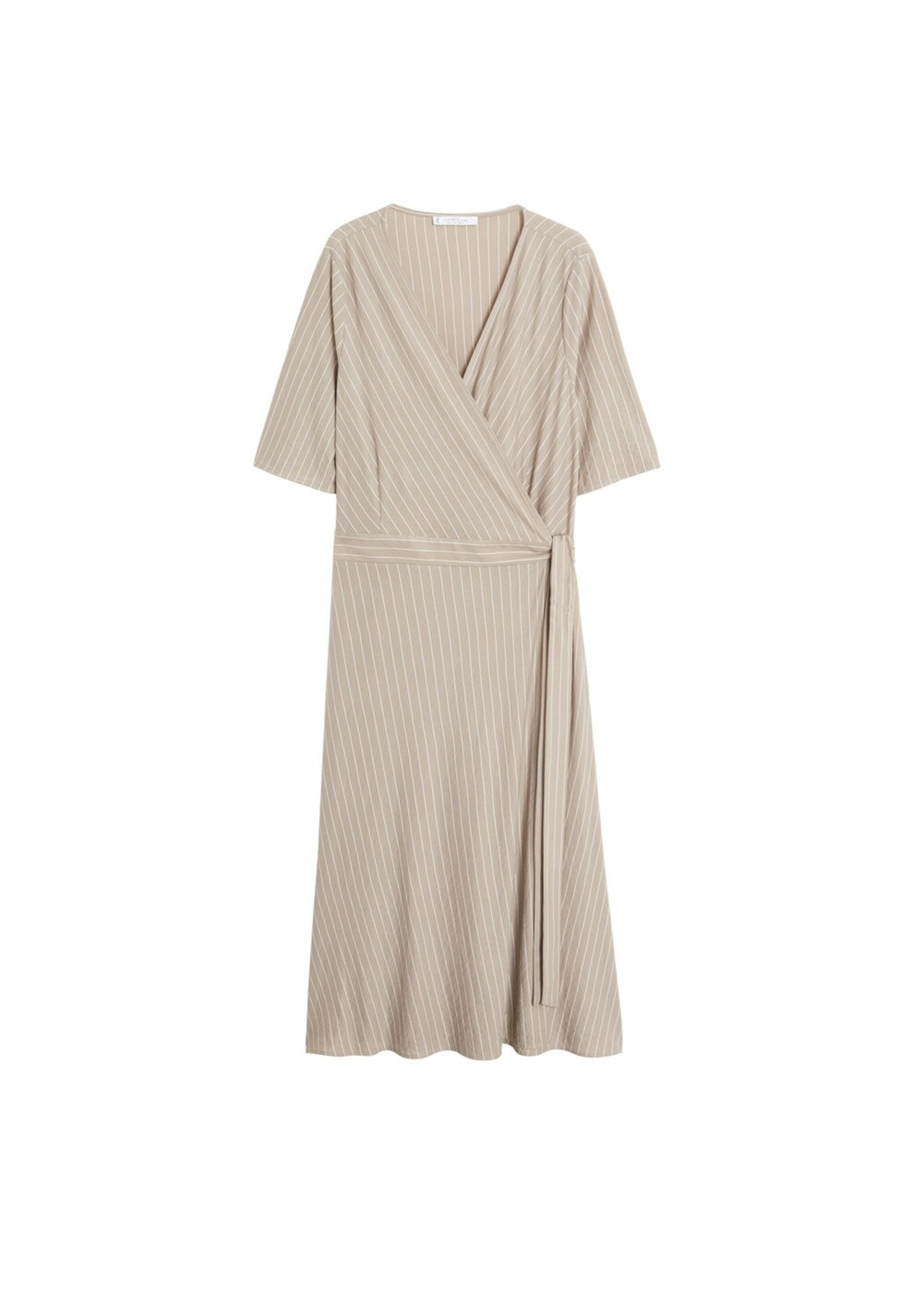 VIOLETA by Mango - Kleid 'Hanna' in beige