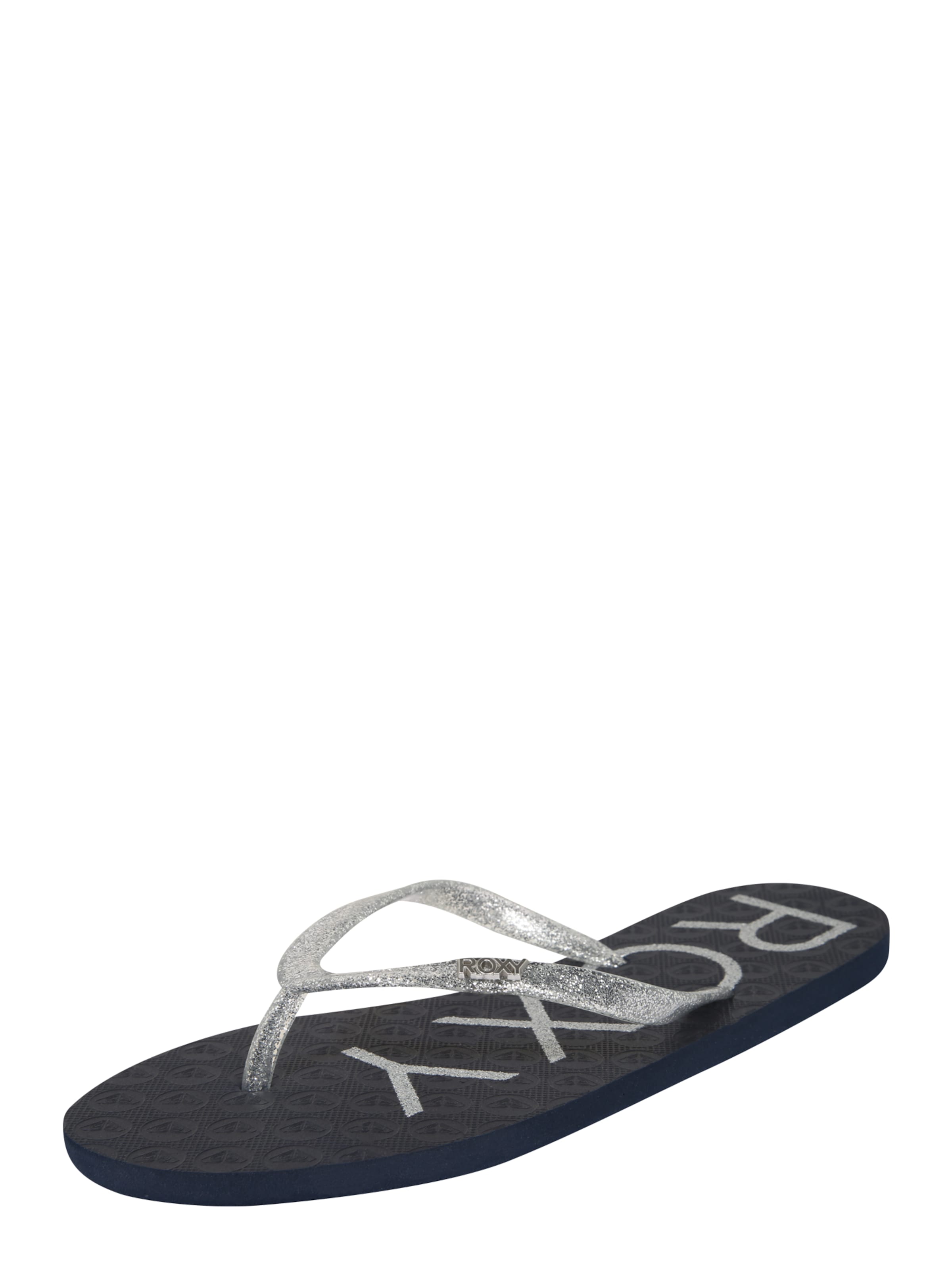 ROXY Teenslipper 'Viva Sparkle' in Blauw: voorkant