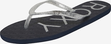 Tongs 'VIVA SPARKLE J SNDL' ROXY en bleu : devant