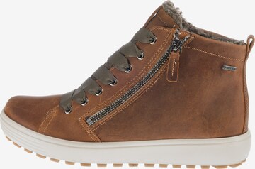 ECCO High-Top Sneakers in Brown