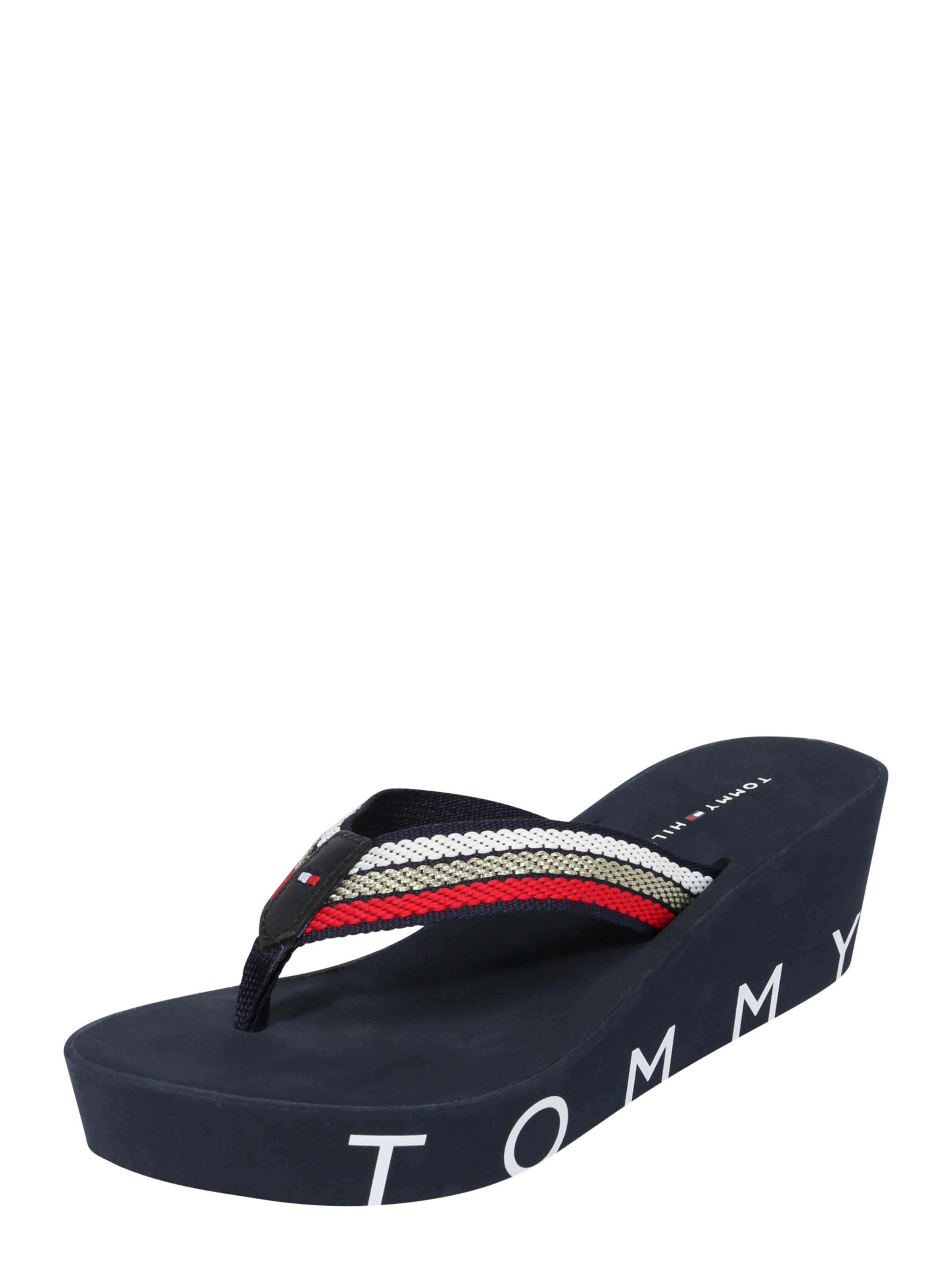 TOMMY HILFIGER - Teenslipper 'Dalya' in de kleur Blauw
