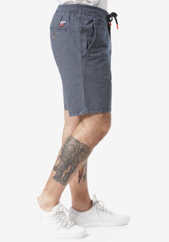 Superdry Regular Broek in Grijs: voorkant