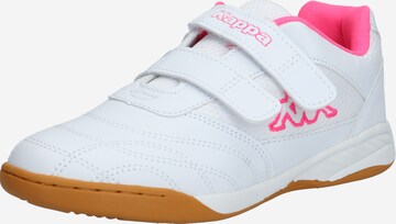 KAPPA Athletic Shoes 'Kickoff' in White: front