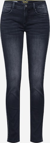 STREET ONE Skinny Jeans 'York' in Blau: predná strana