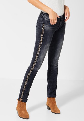 STREET ONE Skinny Denim 'Crissi' in Grau: predná strana