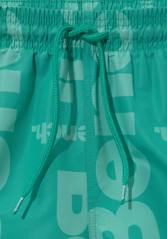 BENCH Board Shorts in Green