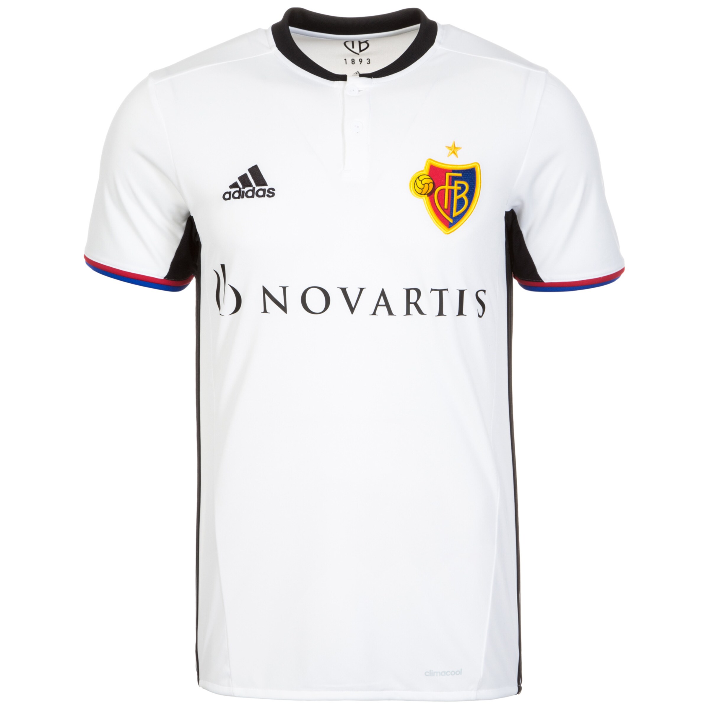 ADIDAS PERFORMANCE - Tricot 'FC Basel Away 2016/2017' in de kleur Zwart
