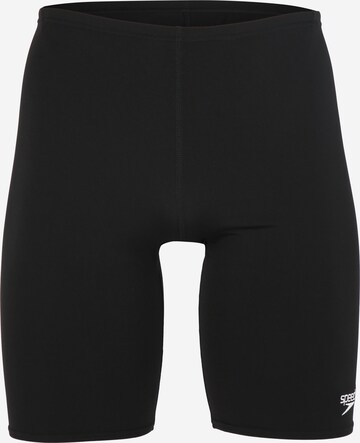 Maillot de bain de sport SPEEDO en noir : devant