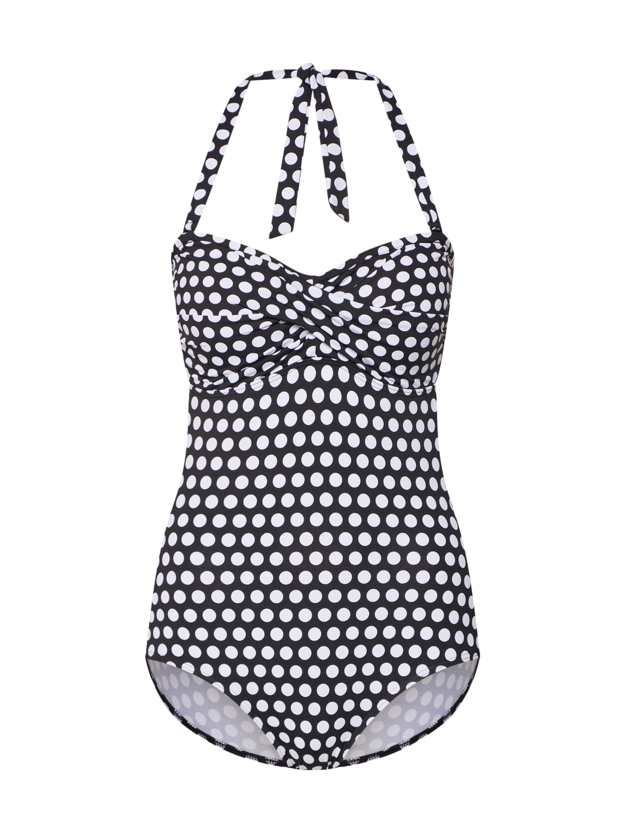 ESPRIT - Badpak 'CROSBY BEACH' in de kleur Zwart