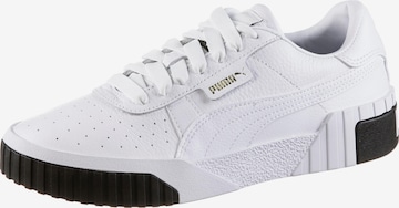 PUMA Platform trainers 'Cali' in White: front