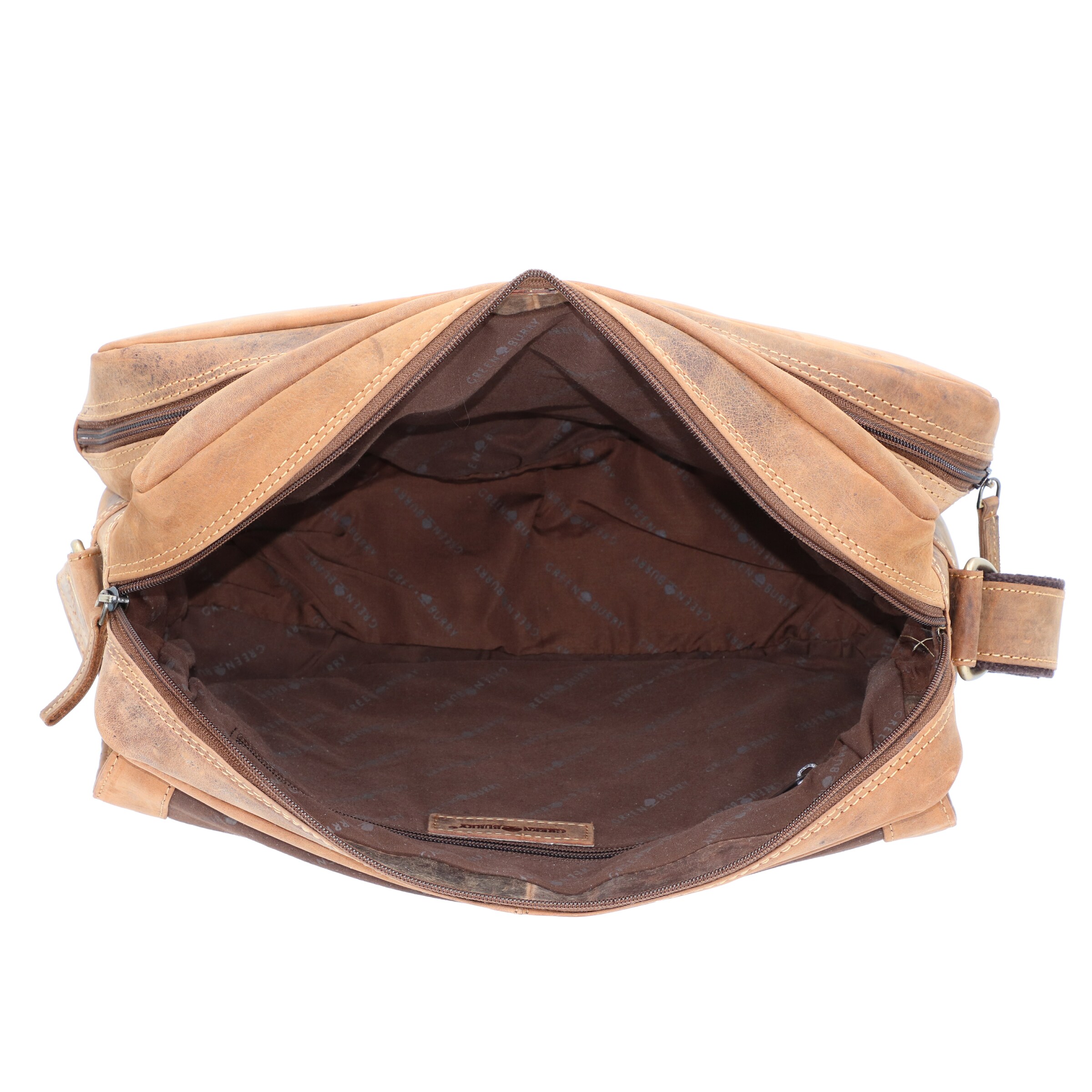 Sac à bandoulière GREENBURRY en marron