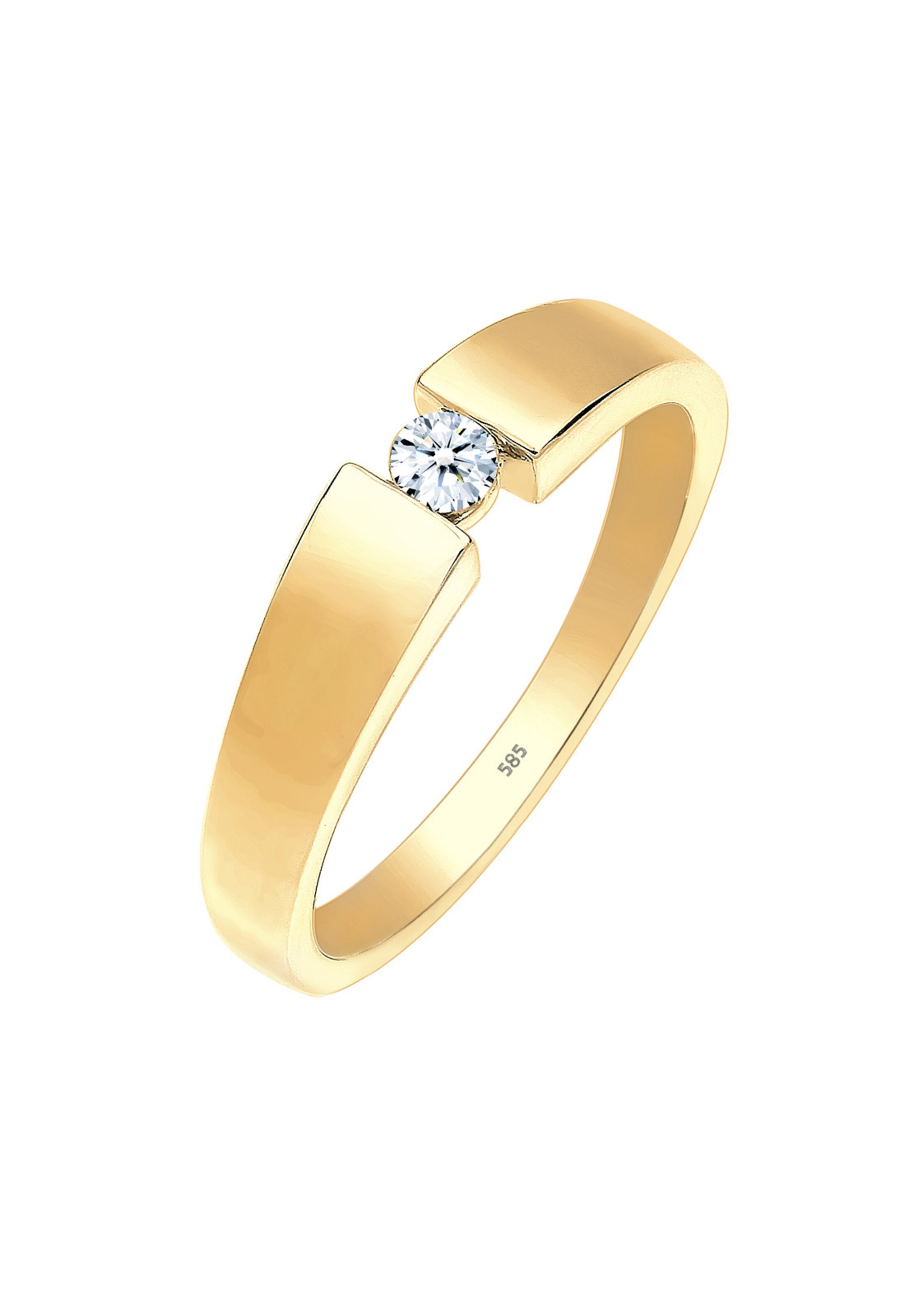 Bague Elli DIAMONDS en or : devant