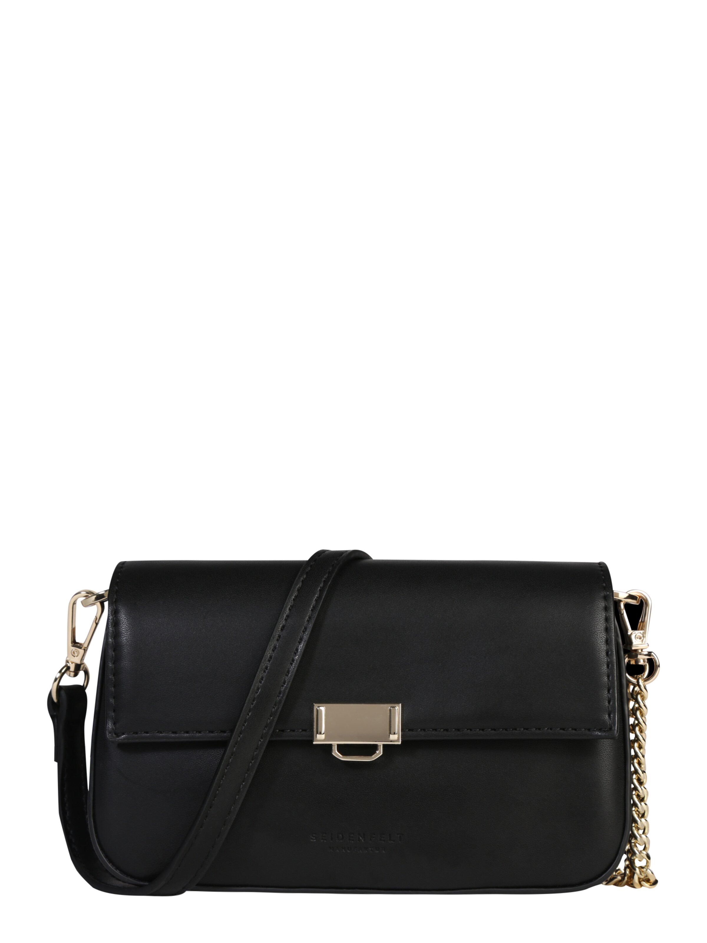 Seidenfelt Manufaktur - Schoudertas 'Lund' in de kleur Zwart