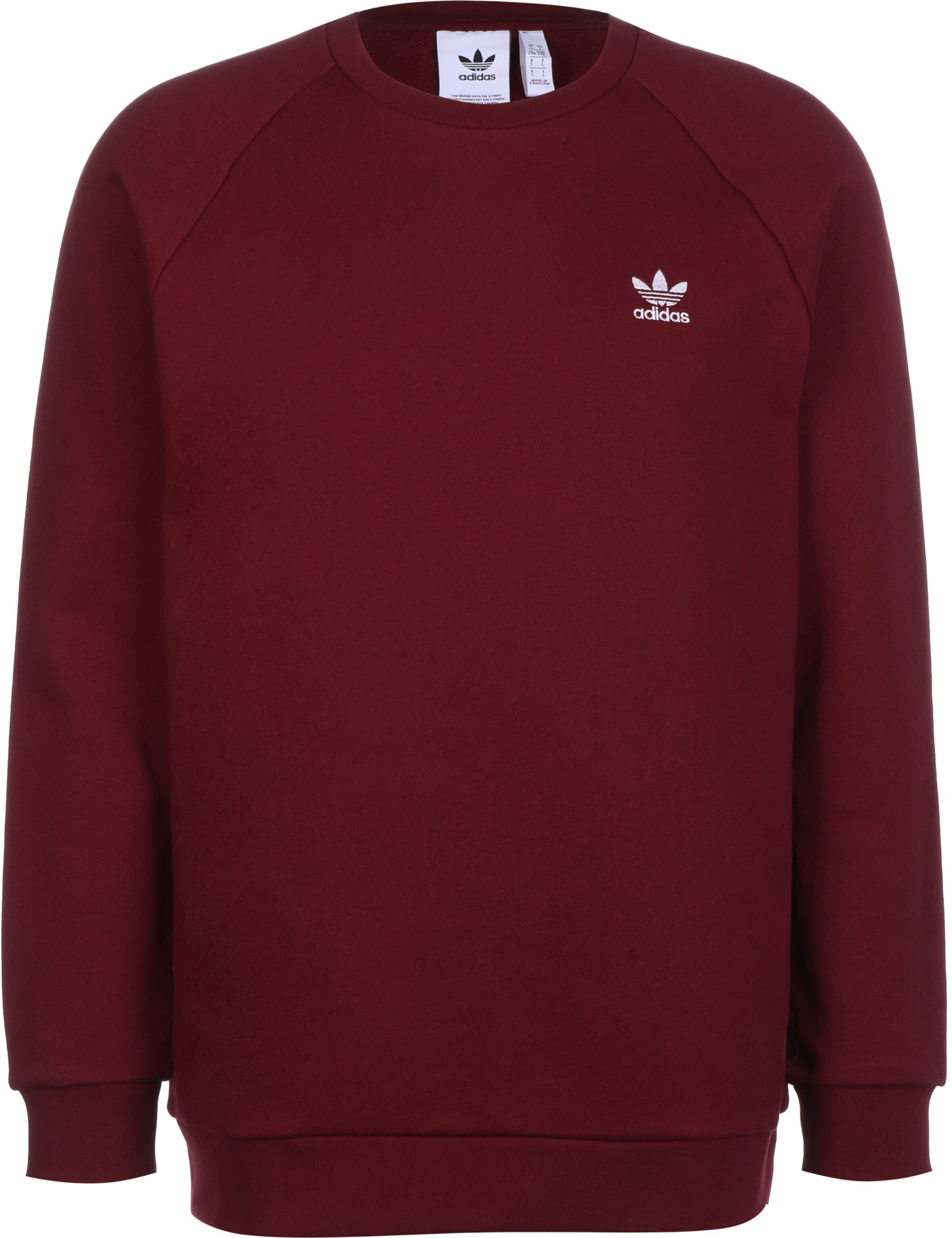 adidas pullover weinrot