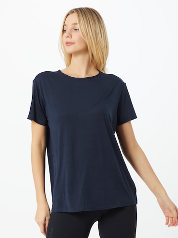 T-shirt fonctionnel 'Lizzy' Athlecia en bleu : devant