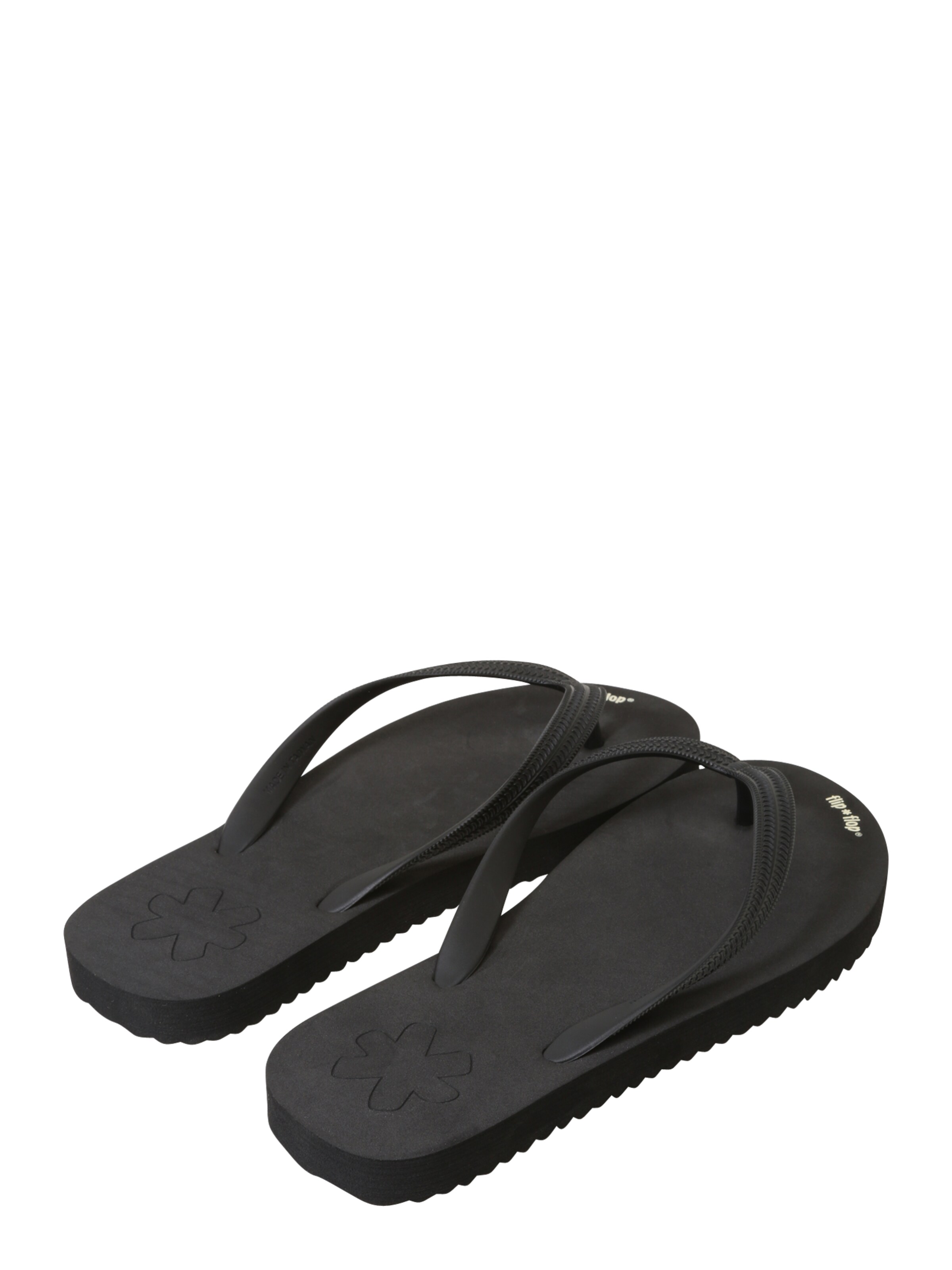 FLIP*FLOP T-Bar Sandals in Black: back