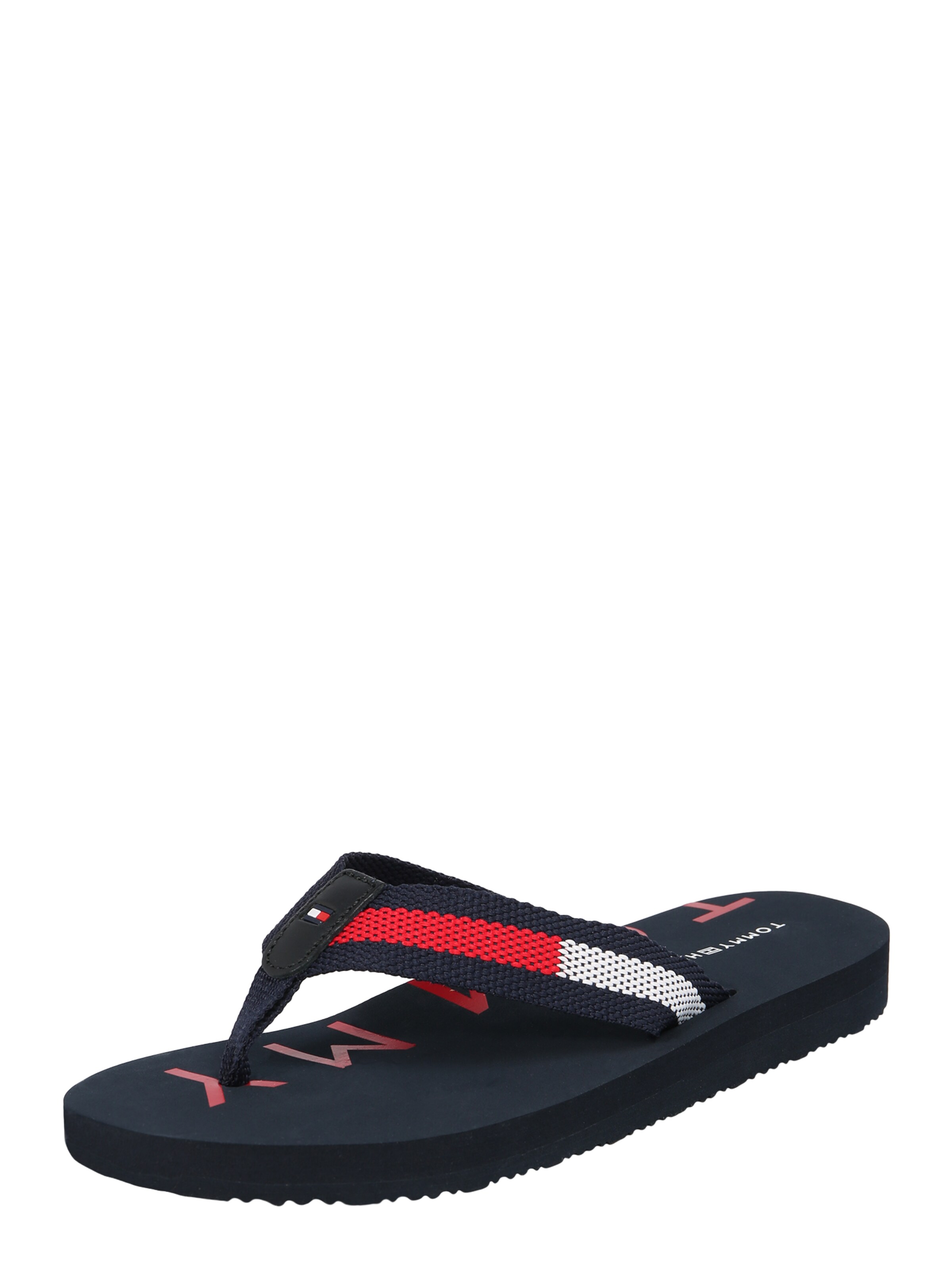 TOMMY HILFIGER - Teenslipper in de kleur Donkerblauw