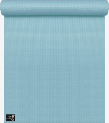 YOGISTAR.COM Mat '183 cm x 61 cm x 4 mm' in Blue: front