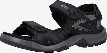 ECCO Hiking Sandals 'Offroad' in Black: front