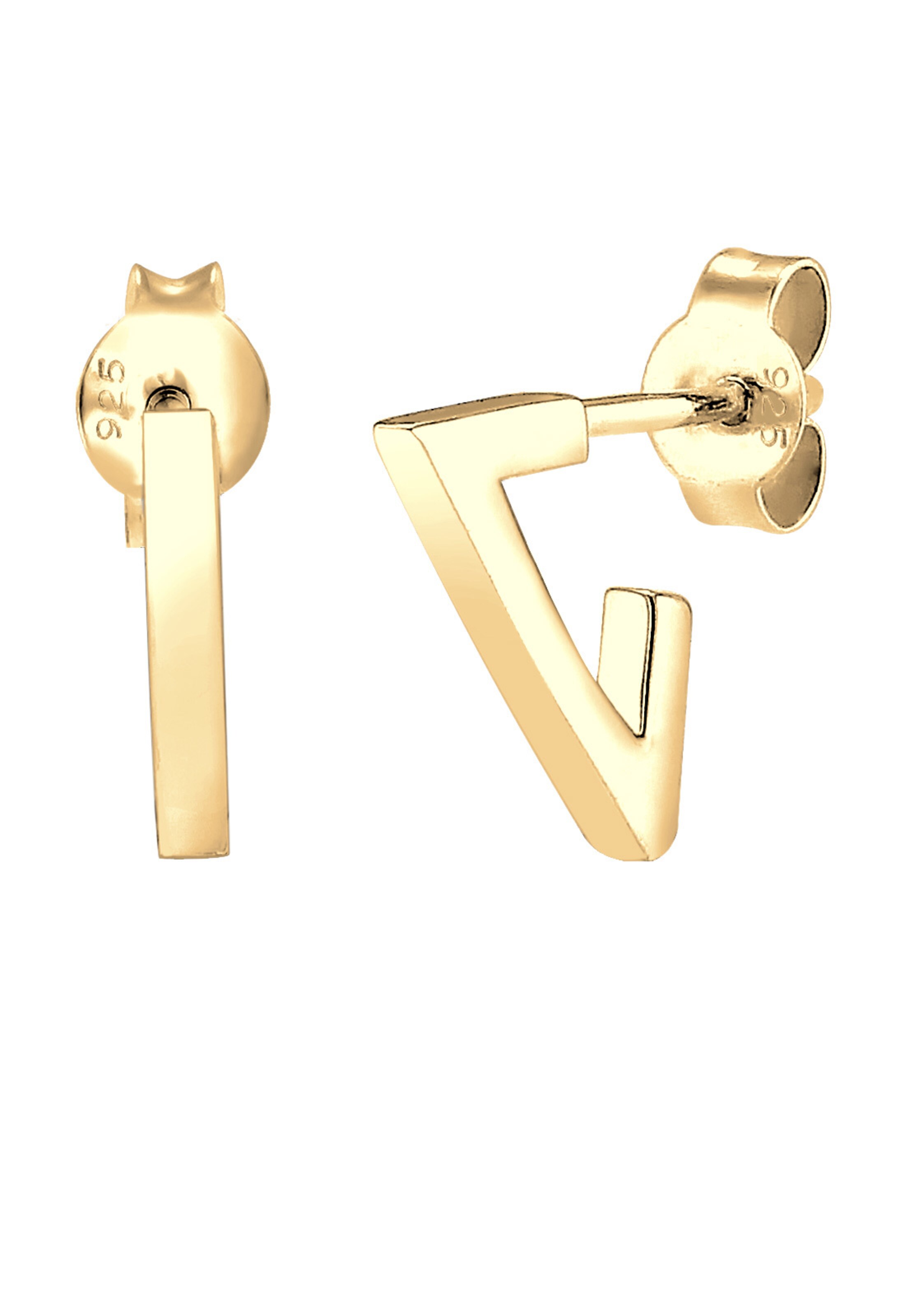 ELLI Oorbellen in Goud: voorkant