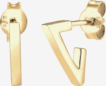 ELLI Earrings in Gold: front