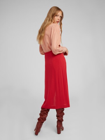 EDITED Blouse 'Babette' in Roze: terug