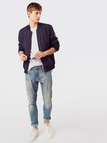 G-STAR - Skinny Vaquero en azul