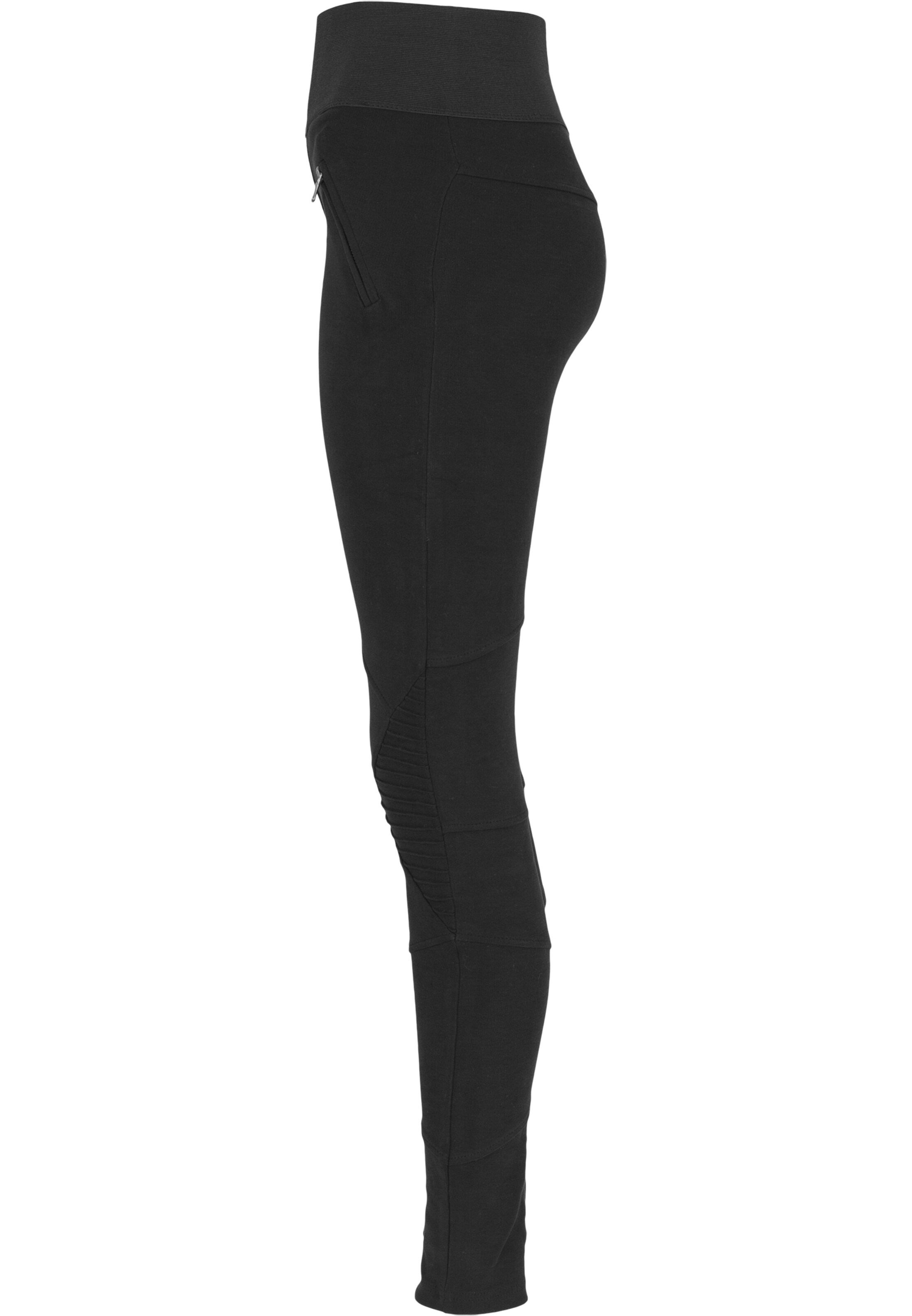 Urban Classics Skinny Leggings in Black