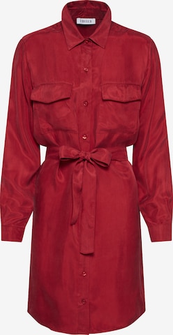 EDITED Blousejurk 'Farha' in Rood: voorkant