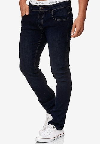 Coupe slim Jean 'Texas' INDICODE JEANS en bleu