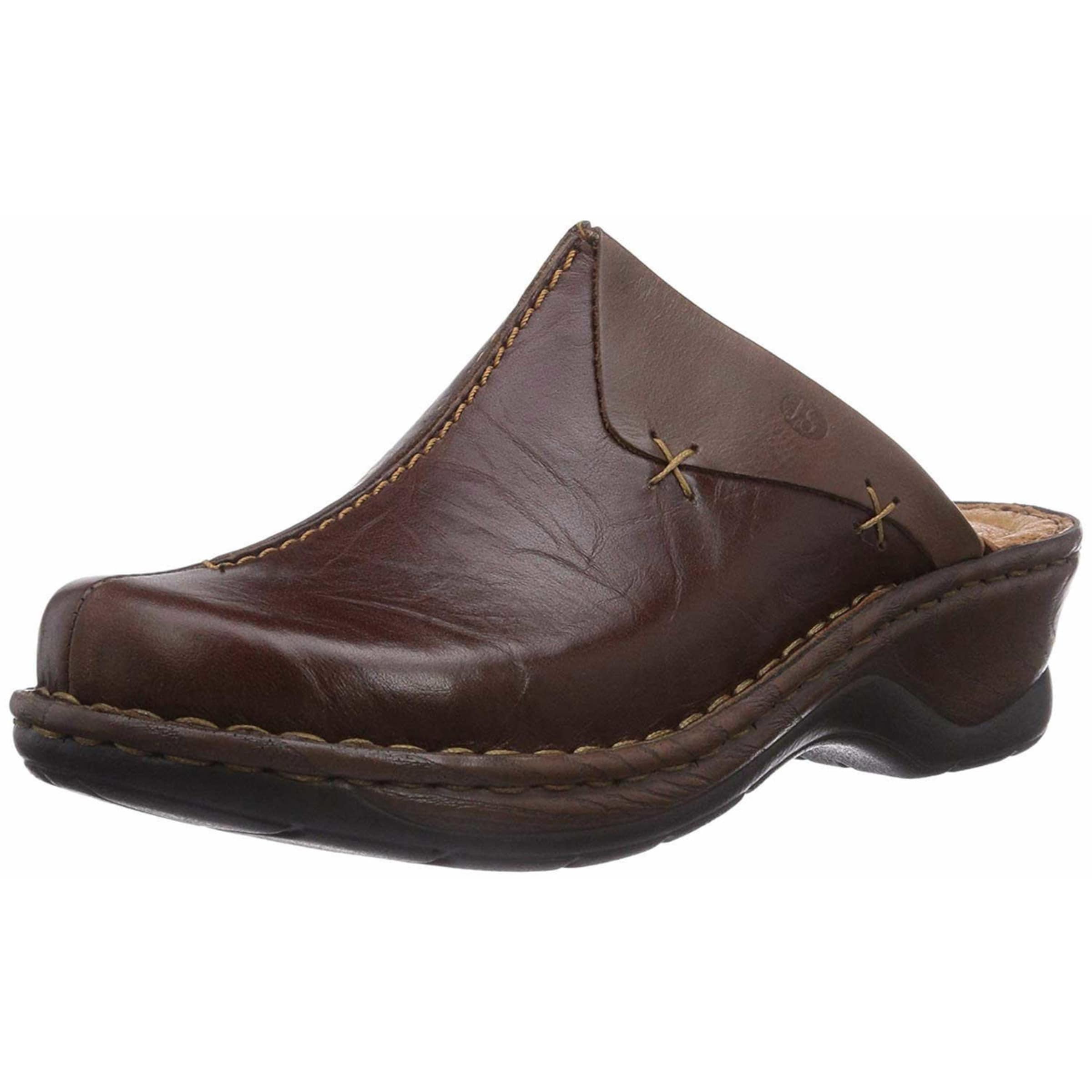 JOSEF SEIBEL Clogs 'Catalonia' in Brown: front