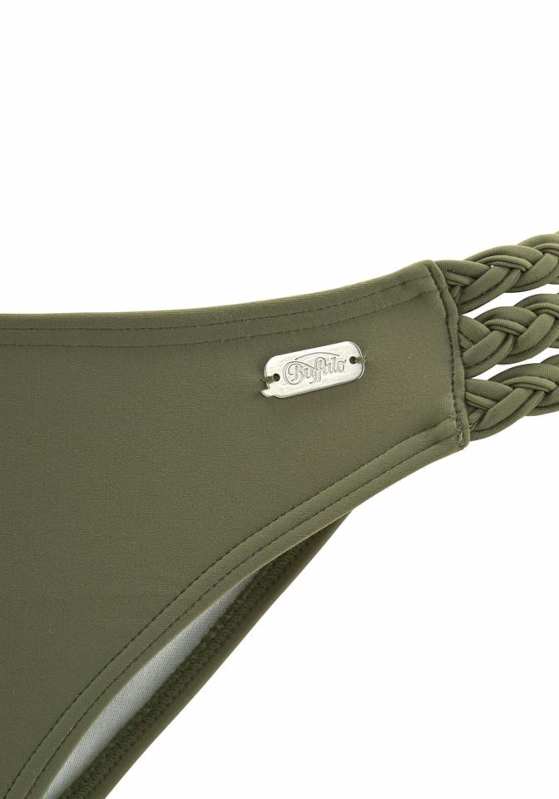 BUFFALO Сутиен бандо Бански тип бикини в зелено