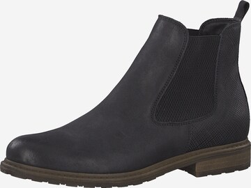 TAMARIS Chelsea Boots in Black: front