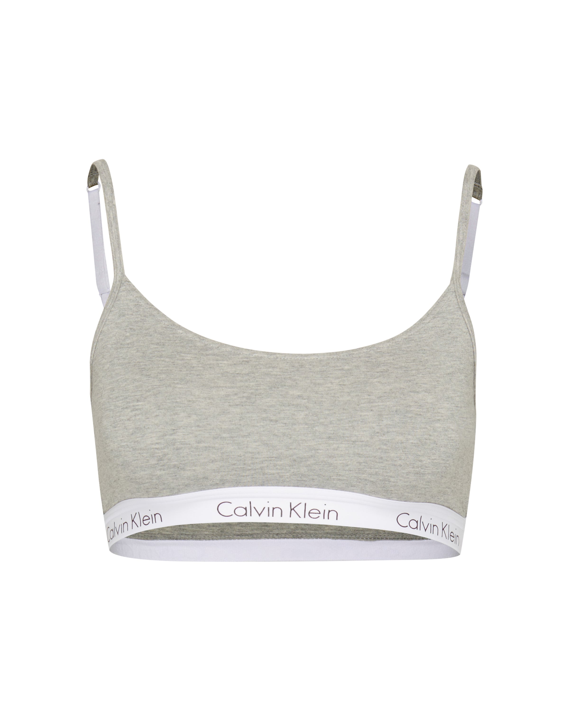 Calvin Klein Underwear - BH 'BRALETTE' in de kleur Lichtgrijs