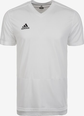 T-Shirt fonctionnel 'Condivo 18' ADIDAS SPORTSWEAR en blanc : devant
