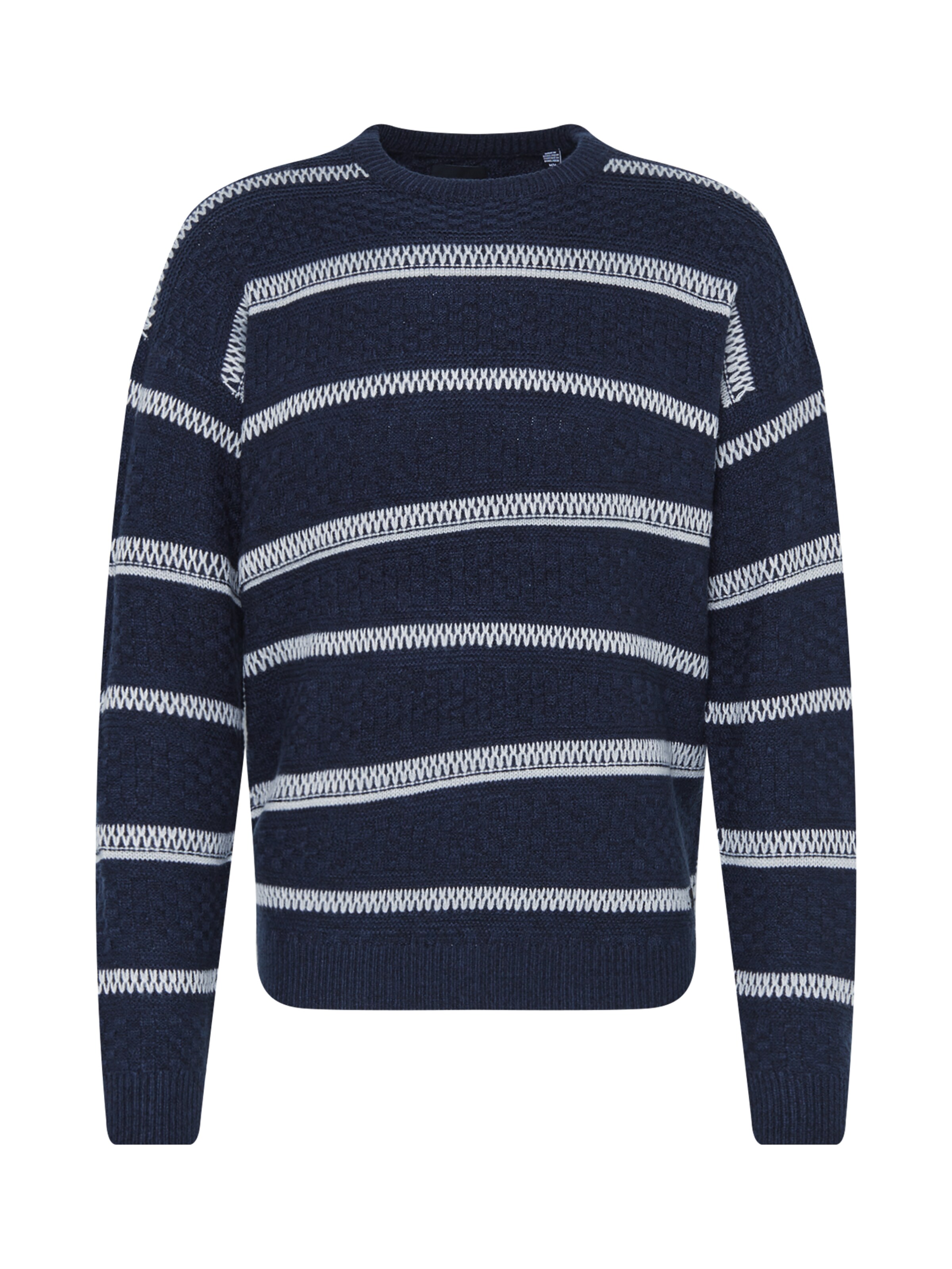 Only & Sons - Trui 'onsPERRY 5 STRUC STRIPE KNIT' in de kleur Navy