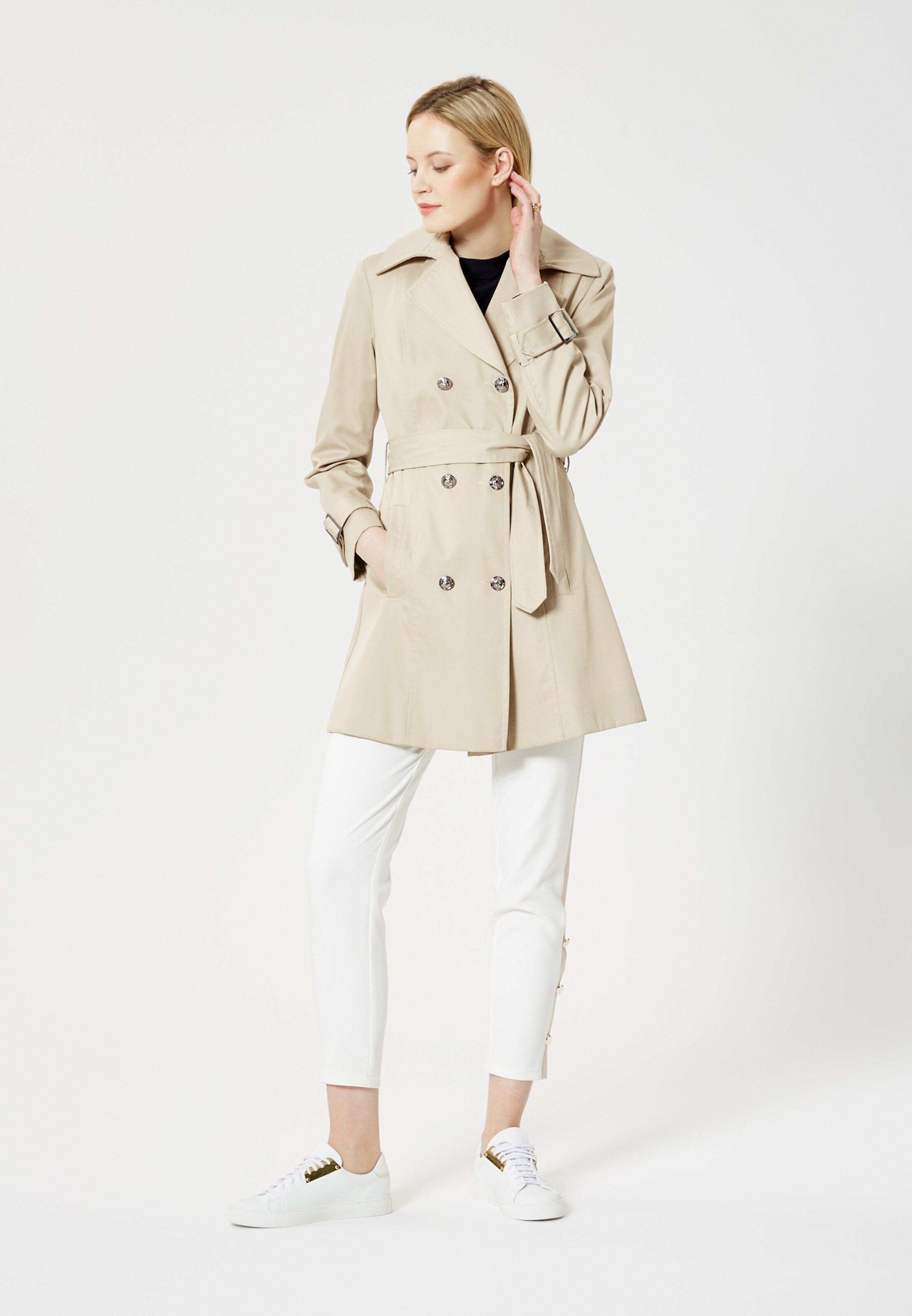 RISA - Mantel in beige