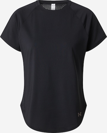 UNDER ARMOUR Функциональная футболка в Черный: спереди