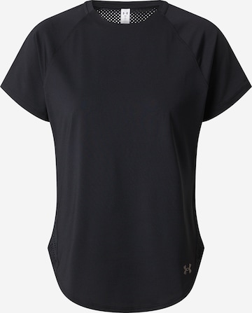 UNDER ARMOUR Functioneel shirt in Zwart: voorkant