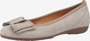 GABOR Ballerina in Beige: voorkant