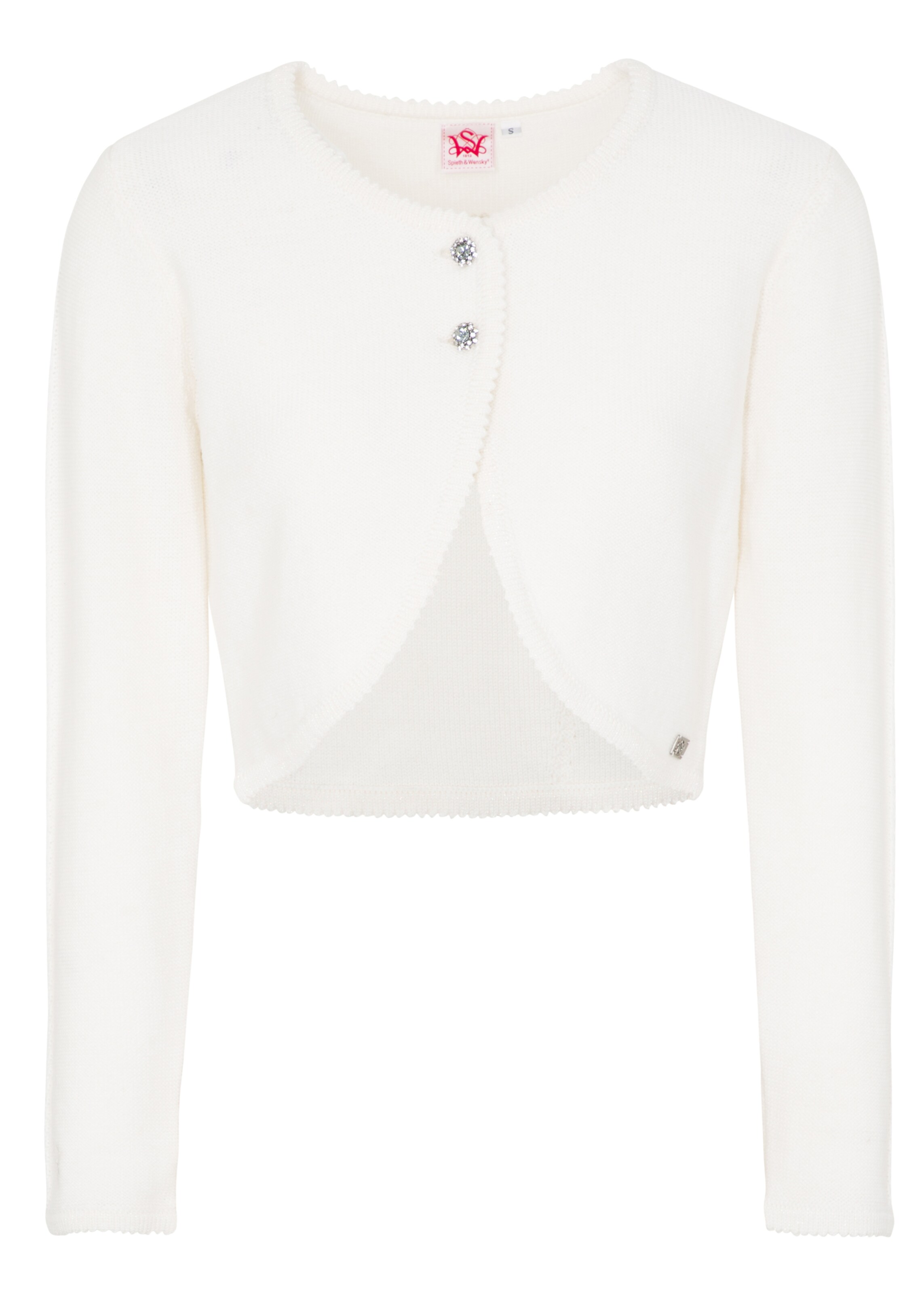 SPIETH & WENSKY - Dirndljacke 'Mandoline' in wollweiß