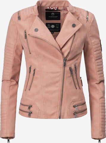 MARIKOO Between-Season Jacket 'Akikoo' in Pink: front