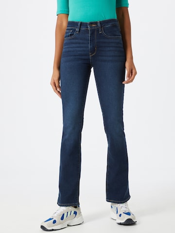 LEVI'S ® Bootcut Jeans '725™ High Rise Bootcut' in Blauw: voorkant