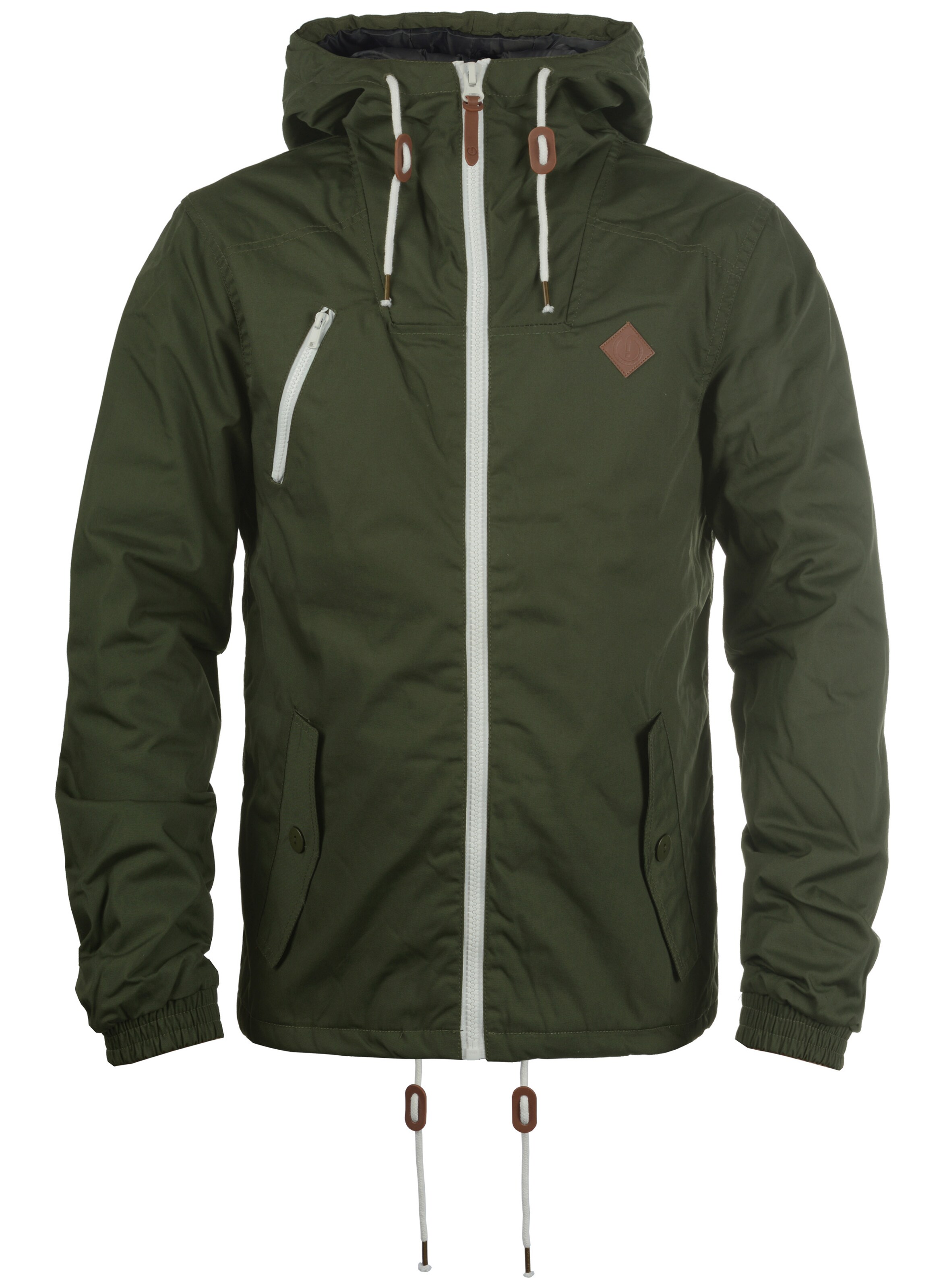 !Solid - Chaqueta de entretiempo 'Tilden' en verde: frente