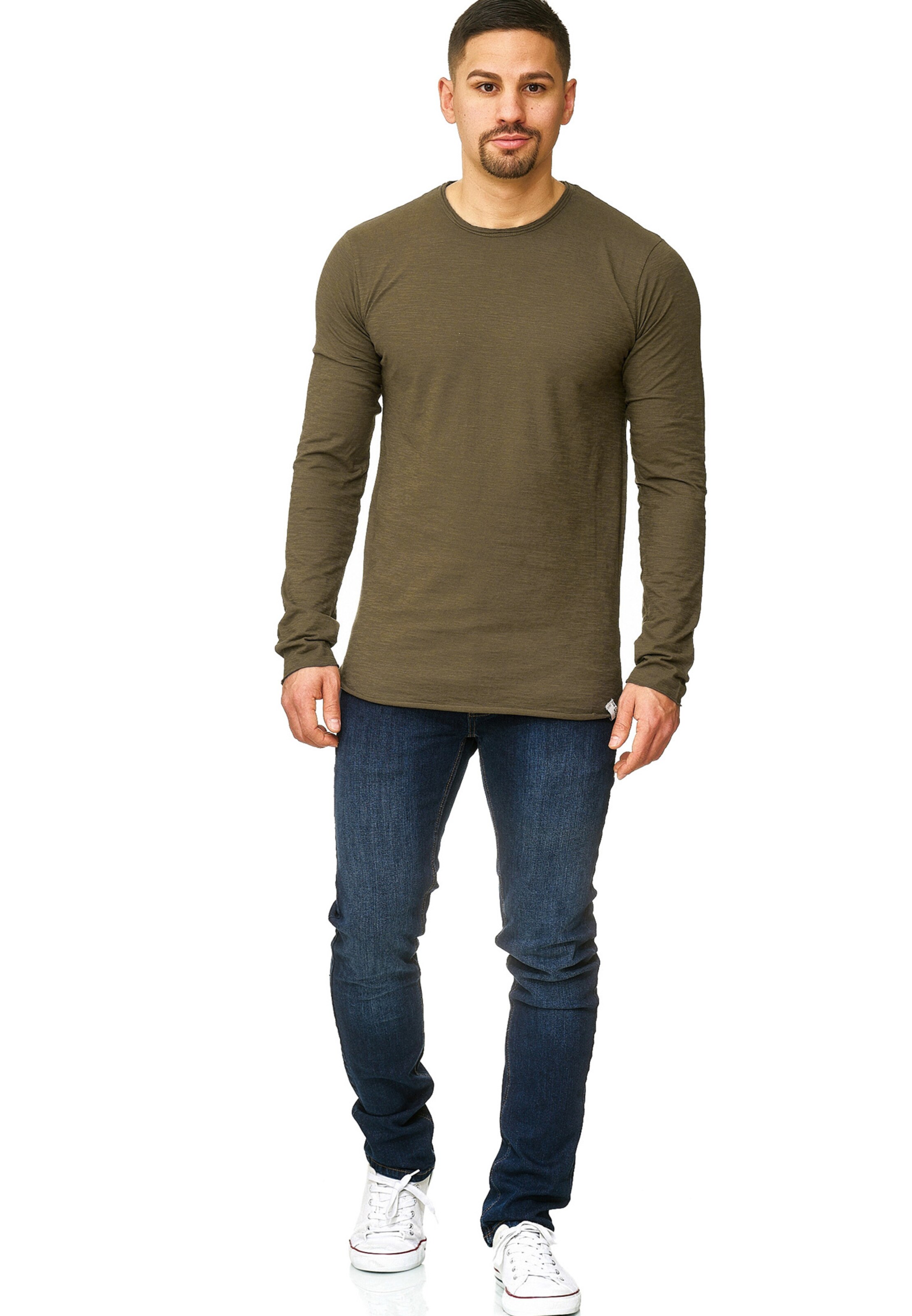 INDICODE JEANS Shirt 'Willbur' in Groen