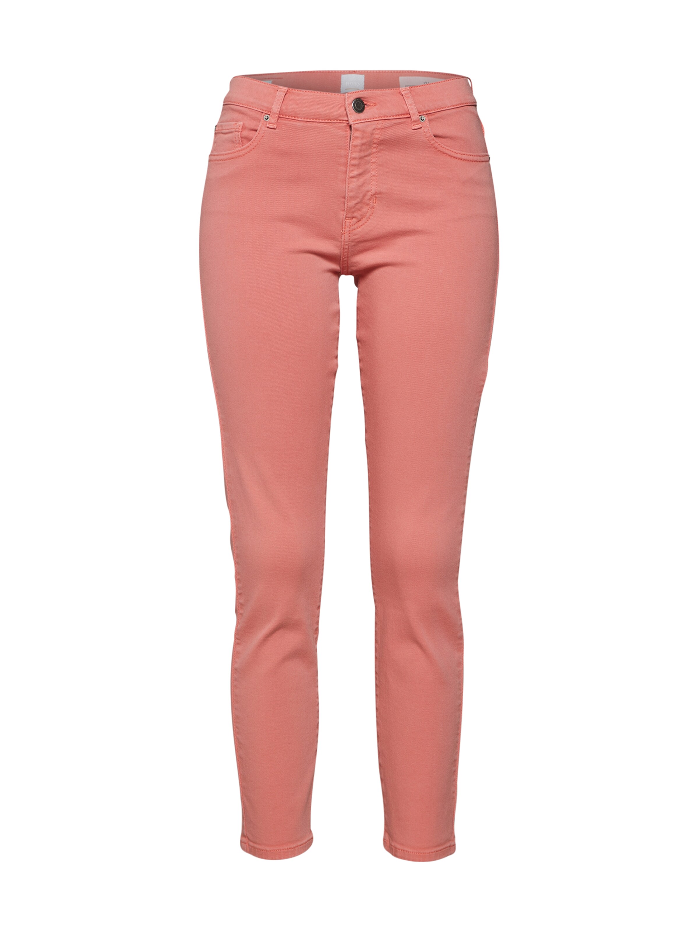 BOSS - Jeans 'J21 Selma' in de kleur Sinaasappel