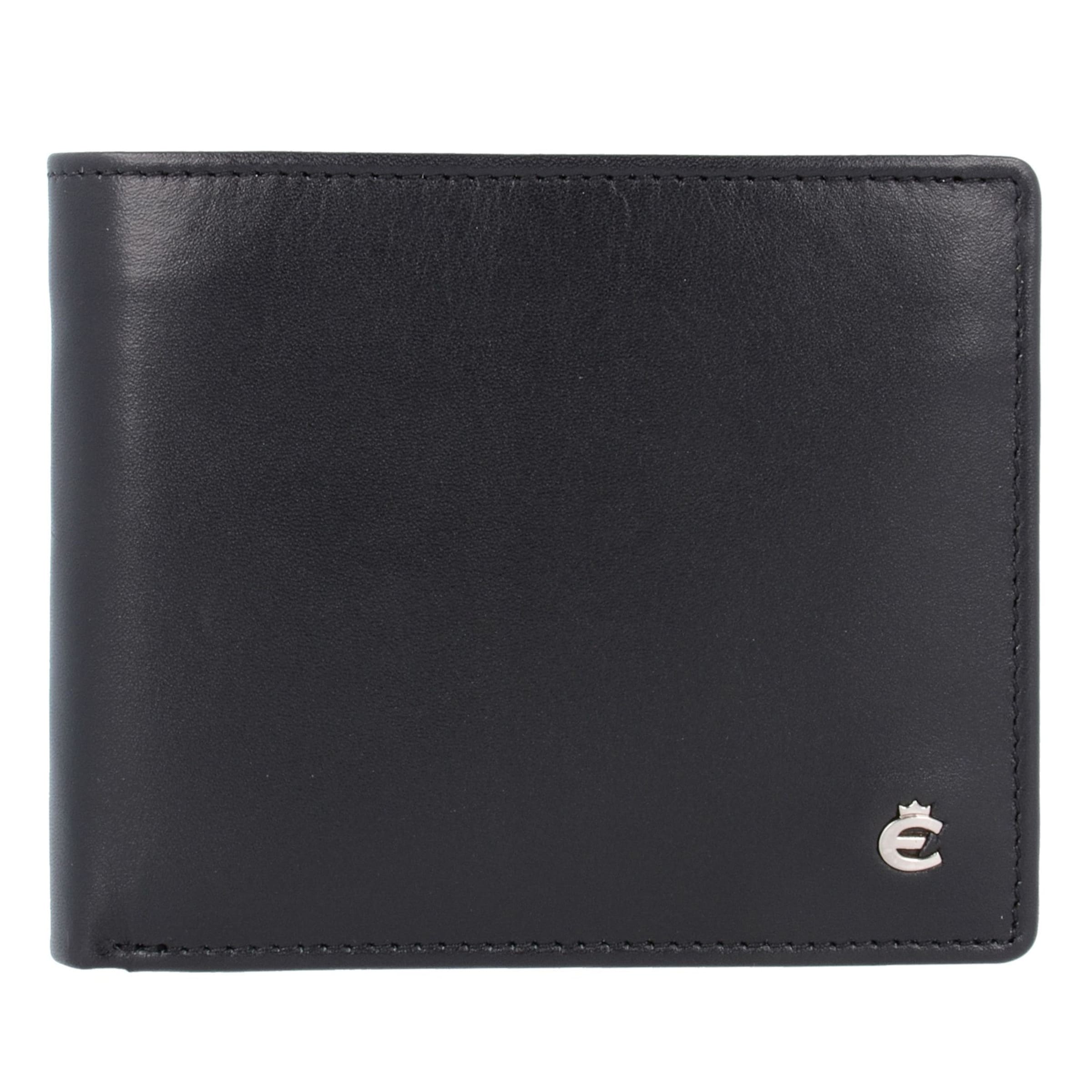 Esquire Wallet 'Harry' in Black: front