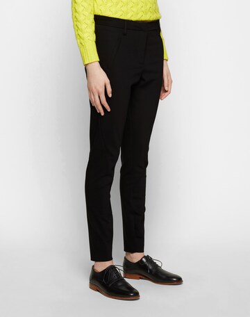 FIVEUNITS Slim fit Chino trousers 'Angelie' in Black: front