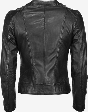 Maze Lederjacke mit Stehkragen ' 4201972 ' in Schwarz