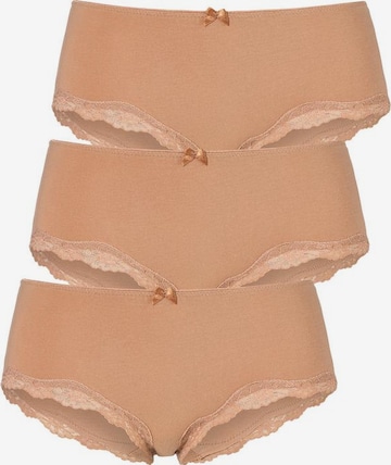 LASCANA Panty in Brown: front